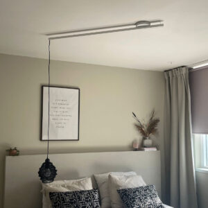 Lightswing Single white in bedroom
